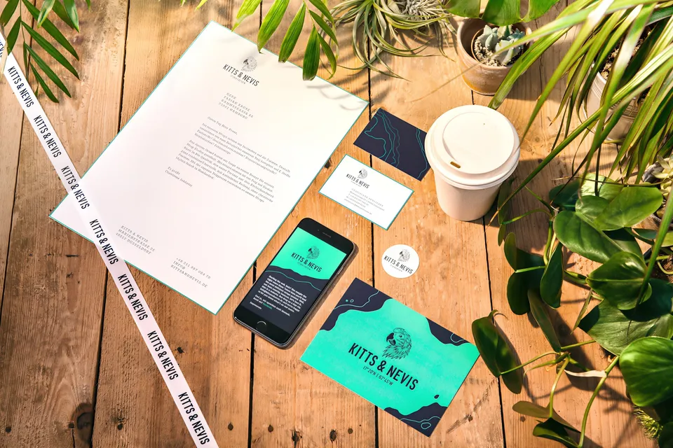 Kitts & Nevis — Corporate Design, still 1 of 9