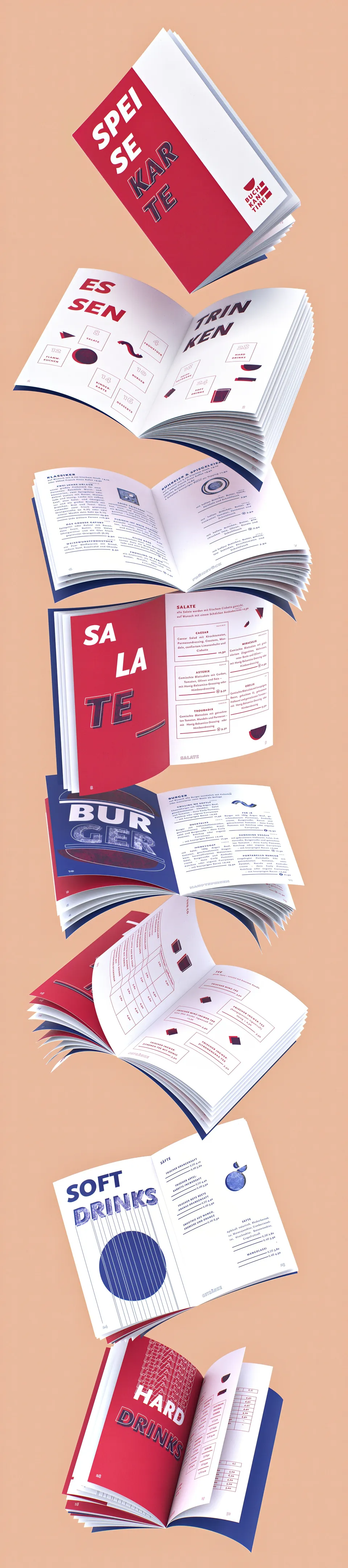 Buchkantine — Speisekarte, still 1 of 1