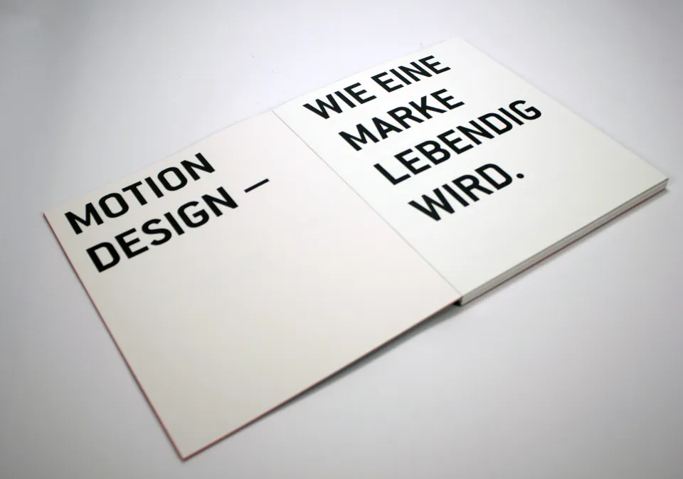 Lab — Motion Branding — Book, still 3 of 8
