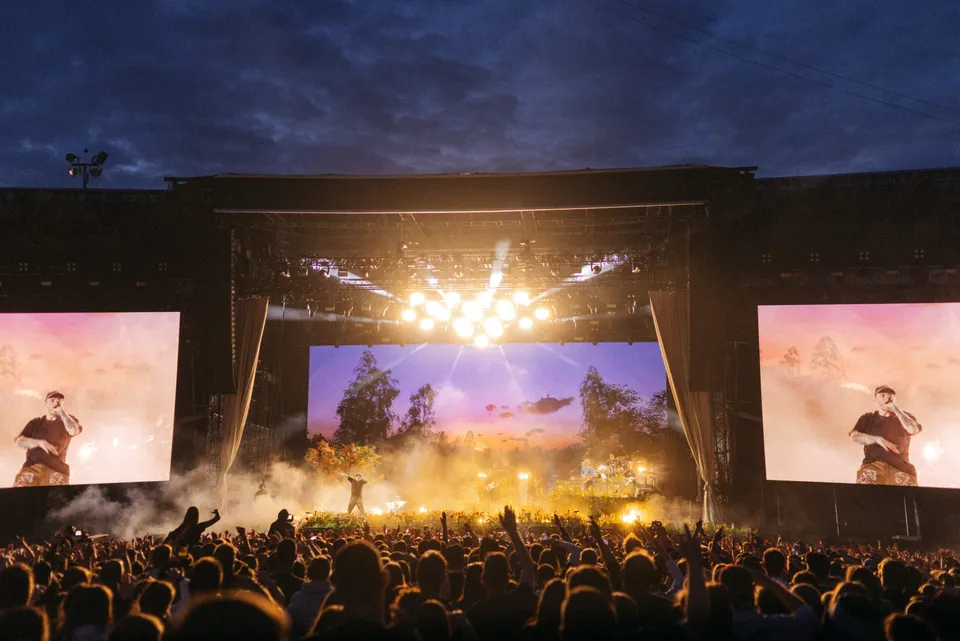 Alligatoah · Casper · RAF Camora · Finch — Concert Visuals 2024, still 5 of 13