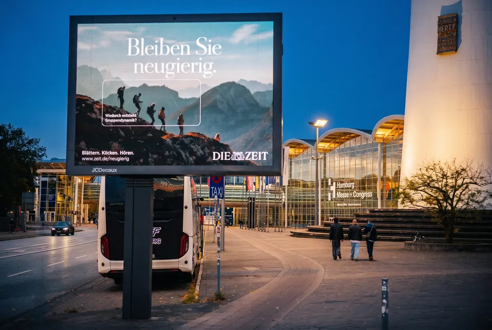 DIE ZEIT — Markenkampagne, still 5 of 6