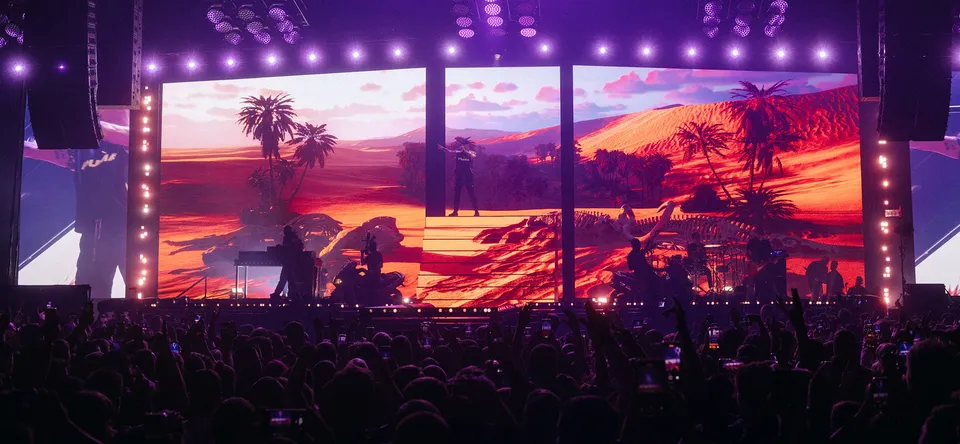 Alligatoah · Casper · RAF Camora · Finch — Concert Visuals 2024, still 6 of 13