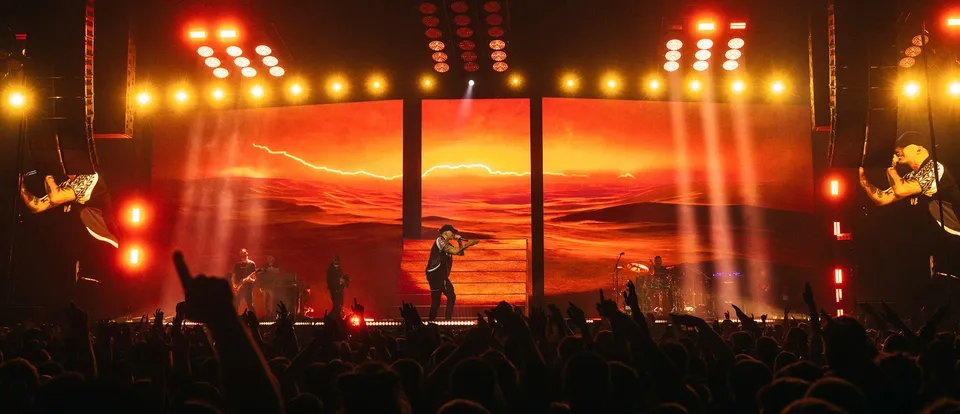 Alligatoah · Casper · RAF Camora · Finch — Concert Visuals 2024, still 7 of 13
