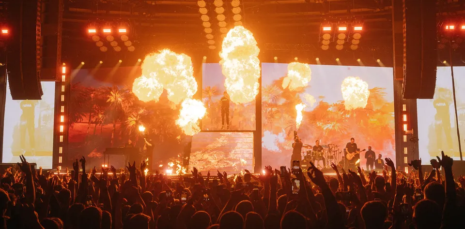 Alligatoah · Casper · RAF Camora · Finch — Concert Visuals 2024, still 8 of 13