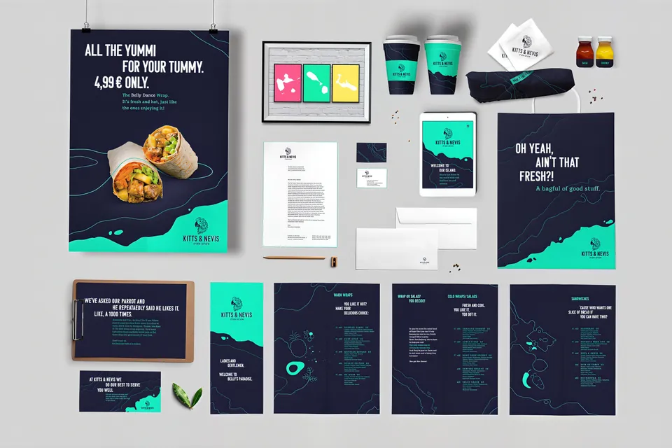 Kitts & Nevis — Corporate Design, still 8 of 9