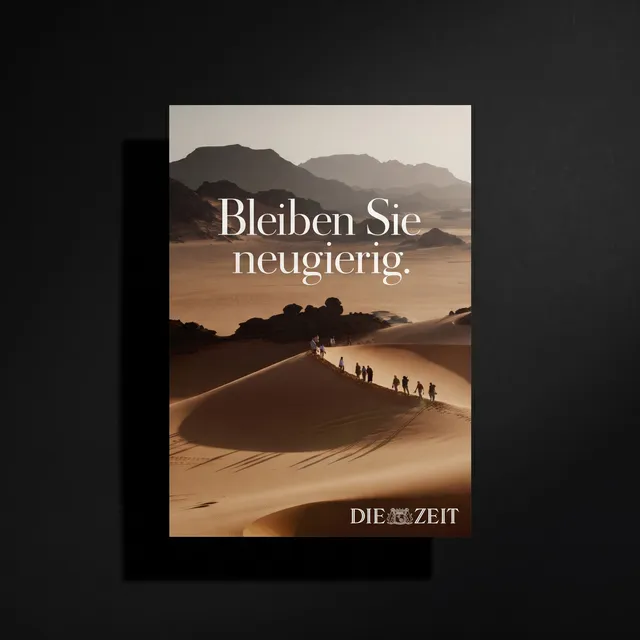 DIE ZEIT — Markenkampagne